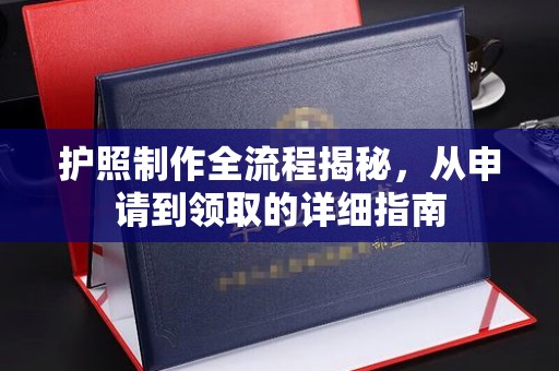 兴仁护照制作全流程揭秘，从申请到领取的详细指南